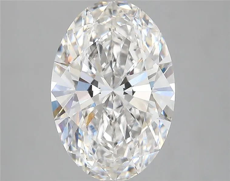 4.25ct Oval Lab Grown Diamond (Colour F, Clarity VVS1, IGI Certified)