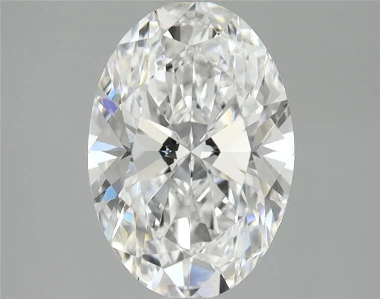 4.28ct Oval Lab Grown Diamond (Colour E, Clarity VVS2, IGI Certified)