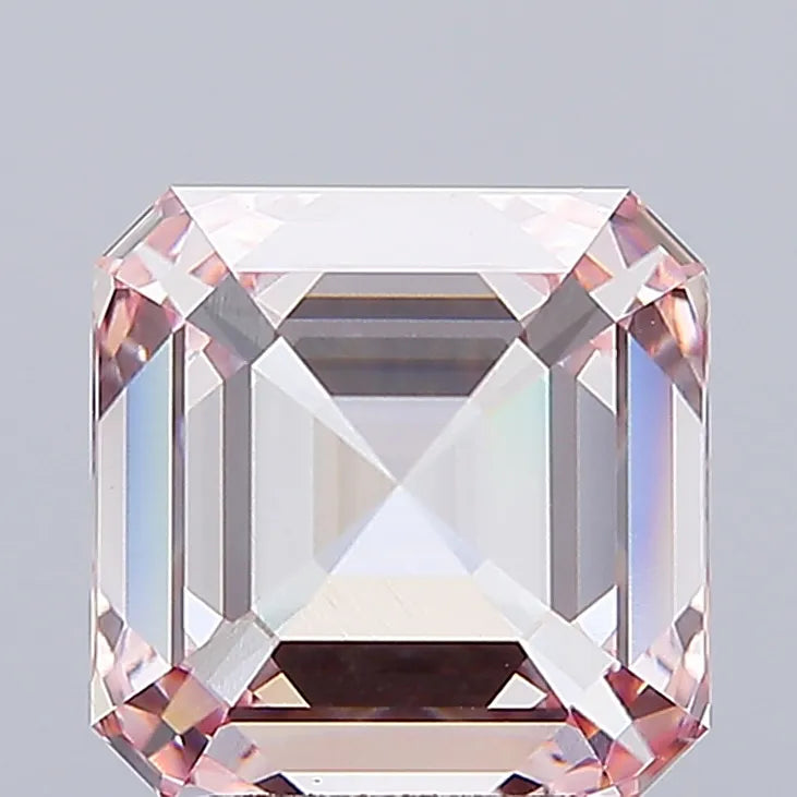 4.30ct Asscher Lab Grown Diamond (Colour Fancy Intense Pink, Clarity VVS2, IGI Certified)