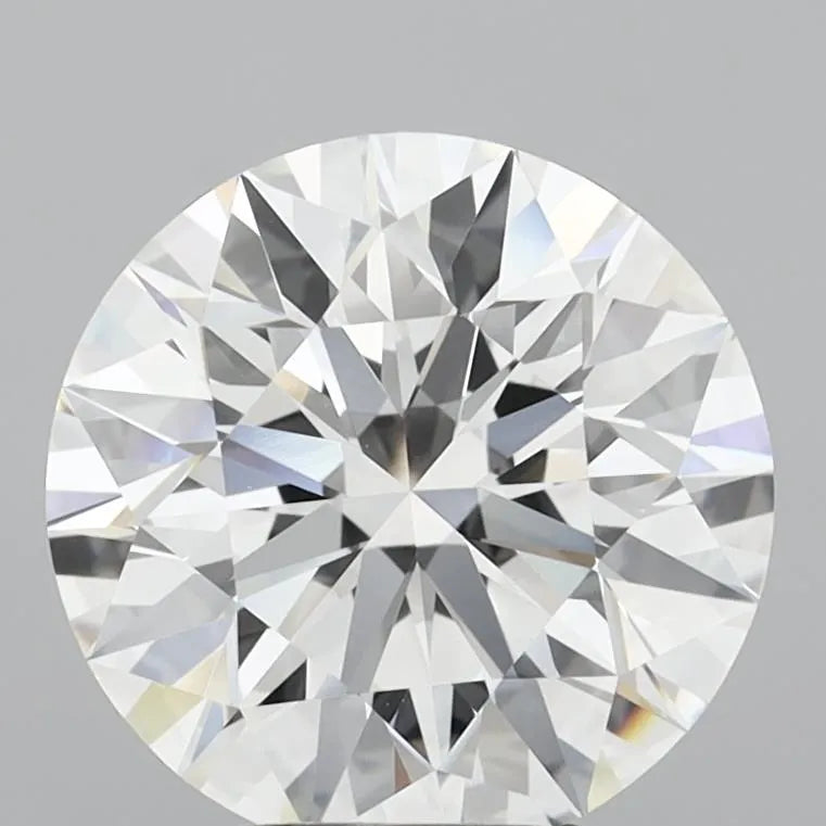 4.32ct Round Lab Grown Diamond (Colour E, Clarity VVS2, Cut EX, IGI Certified)