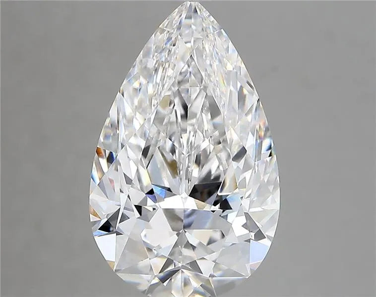 4.33ct Pear Lab Grown Diamond (Colour D, Clarity VVS2, IGI Certified)
