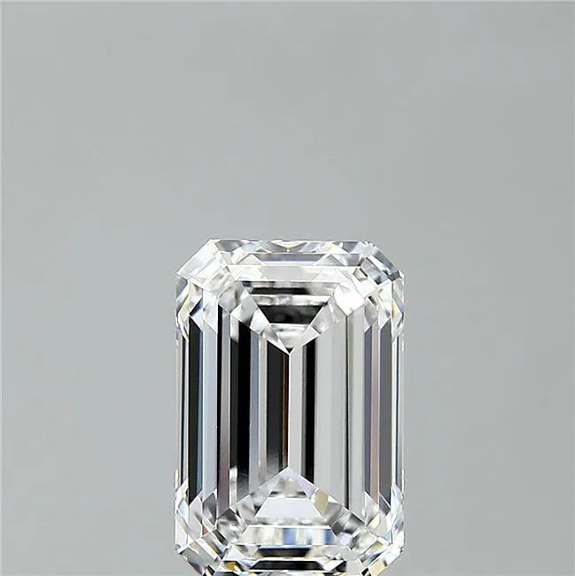 4.34ct Emerald Lab Grown Diamond (Colour D, Clarity VVS2, IGI Certified)