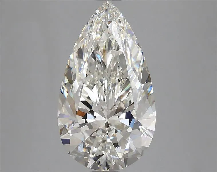4.34ct Pear Lab Grown Diamond (Colour H, Clarity VVS2, IGI Certified)