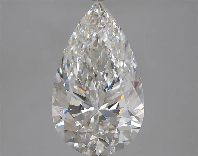 4.35ct Pear Lab Grown Diamond (Colour G, Clarity VS2, IGI Certified)