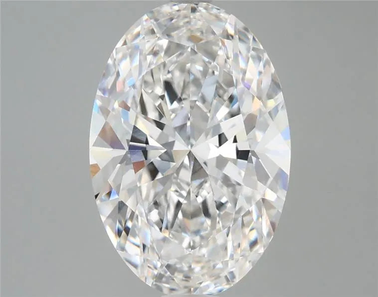 4.36ct Oval Lab Grown Diamond (Colour E, Clarity VVS2, IGI Certified)