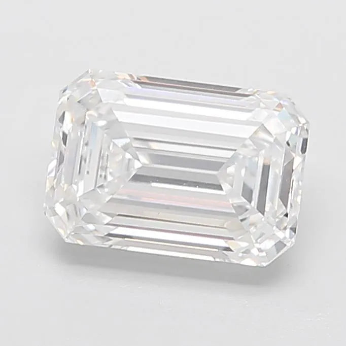 4.37ct Emerald Lab Grown Diamond (Colour D, Clarity VVS2, IGI Certified)