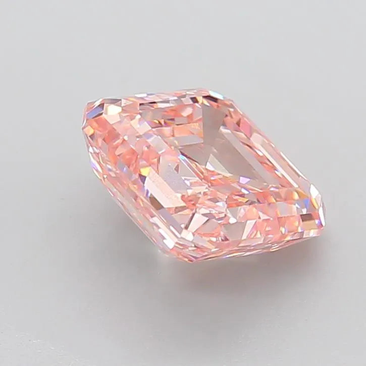 4.39ct Asscher Lab Grown Diamond (Colour Fancy Intense Pink, Clarity VVS2, IGI Certified)