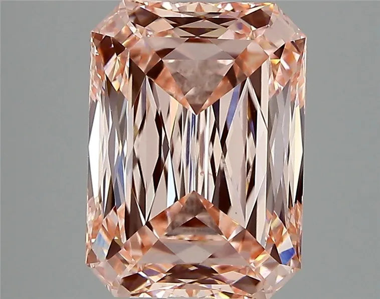 4.40ct Radiant Lab Grown Diamond (Colour Fancy Intense Pink, Clarity VS1, IGI Certified)