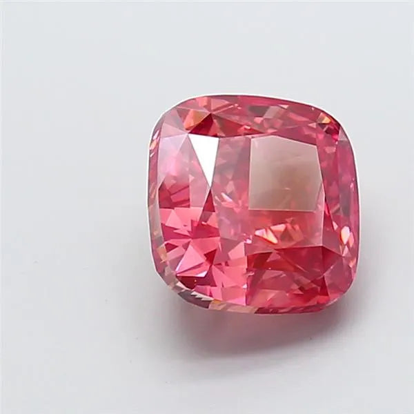 4.42ct Cushion modified Lab Grown Diamond (Colour Fancy Vivid Pink, Clarity VS2, IGI Certified)