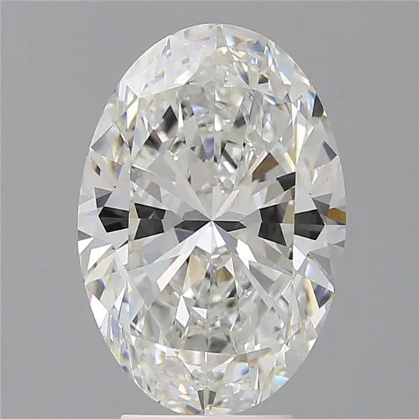 4.50ct Oval Lab Grown Diamond (Colour E, Clarity VVS2, IGI Certified)