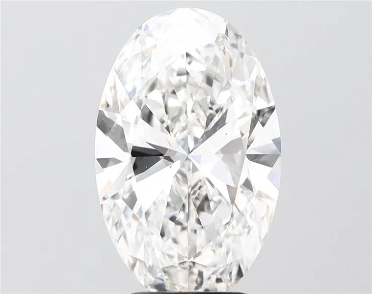 4.50ct Oval Lab Grown Diamond (Colour F, Clarity VS1, IGI Certified)