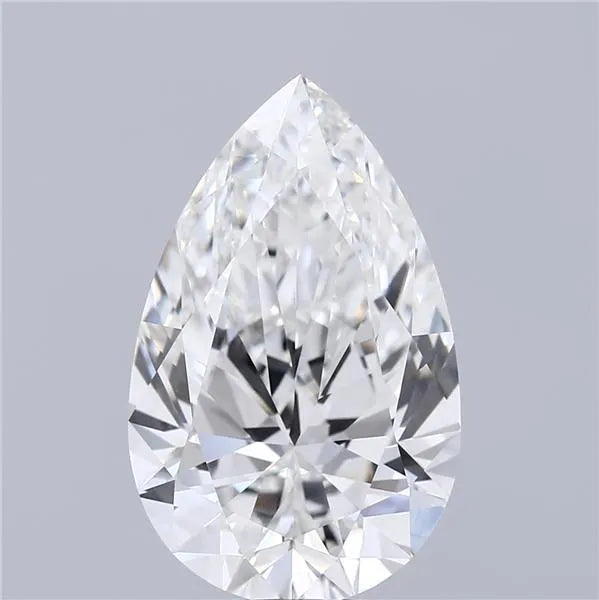 4.50ct Pear Lab Grown Diamond (Colour F, Clarity VVS2, IGI Certified)