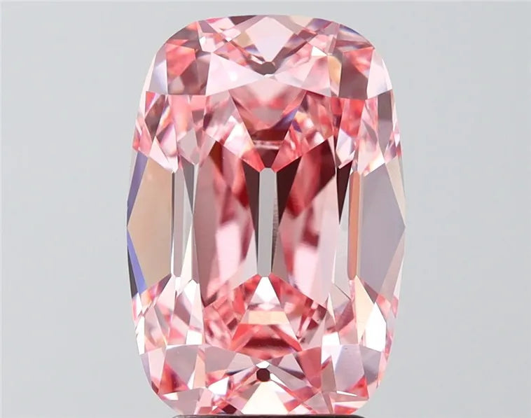 4.51ct Cushion brilliant Lab Grown Diamond (Colour Fancy Intense Pink, Clarity VVS2, IGI Certified)