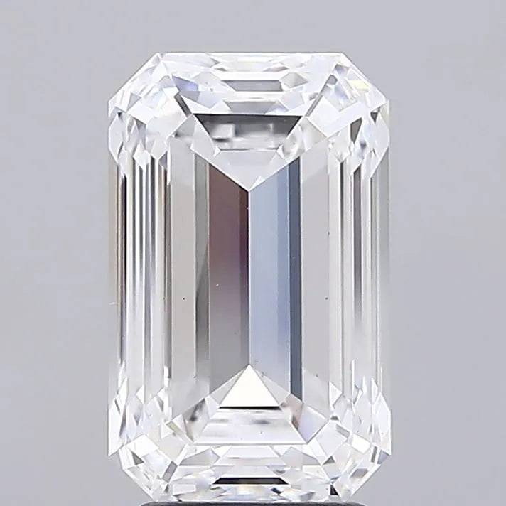 4.51ct Emerald Lab Grown Diamond (Colour D, Clarity VVS2, IGI Certified)