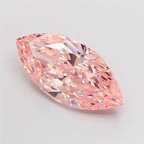 4.51ct Marquise Lab Grown Diamond (Colour Fancy Intense Pink, Clarity VVS1, IGI Certified)