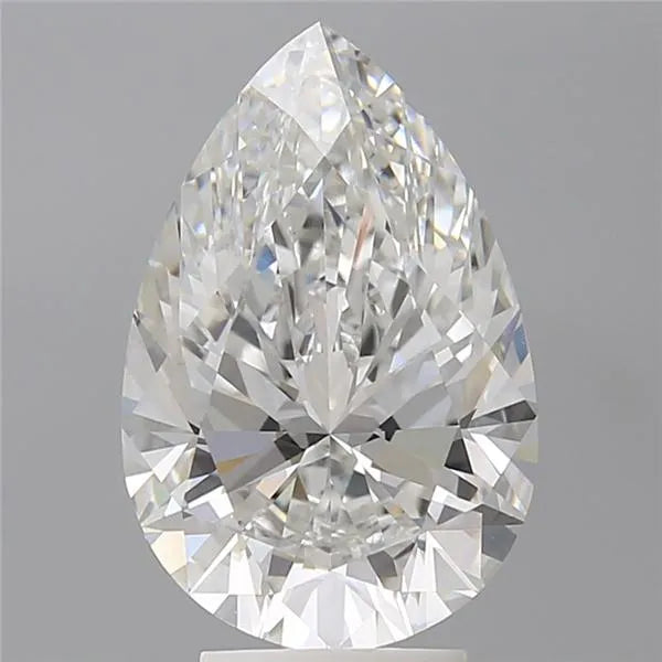 4.53ct Pear Lab Grown Diamond (Colour E, Clarity VVS2, IGI Certified)