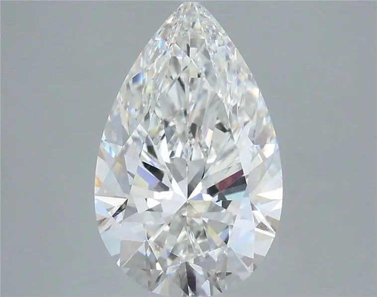 4.53ct Pear Lab Grown Diamond (Colour G, Clarity VS1, IGI Certified)