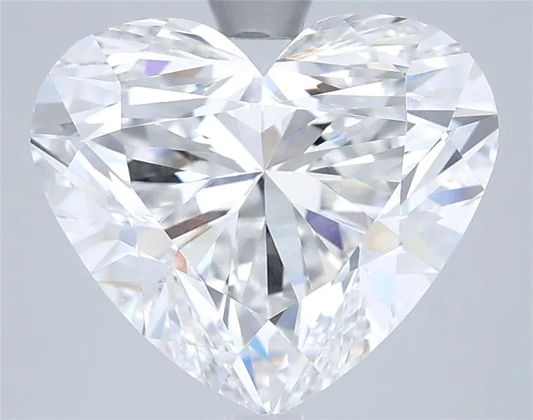 4.54ct Heart Lab Grown Diamond (Colour E, Clarity VVS2, IGI Certified)