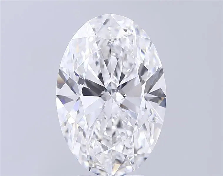 4.55ct Oval Lab Grown Diamond (Colour E, Clarity VVS1, IGI Certified)
