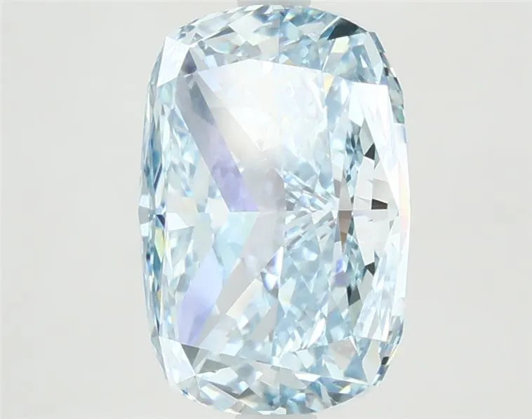 4.56ct Cushion modified Lab Grown Diamond (Colour Fancy Vivid Blue, Clarity VVS2, IGI Certified)