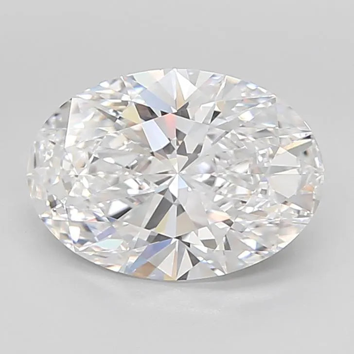 4.56ct Oval Lab Grown Diamond (Colour D, Clarity IF, Cut EX, IGI Certified)