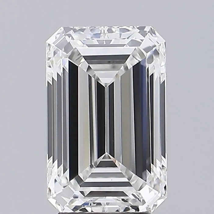 4.57ct Emerald Lab Grown Diamond (Colour F, Clarity VVS2, IGI Certified)