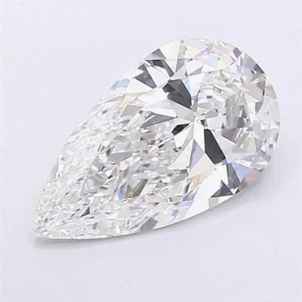 4.57ct Pear Lab Grown Diamond (Colour E, Clarity VVS2, IGI Certified)