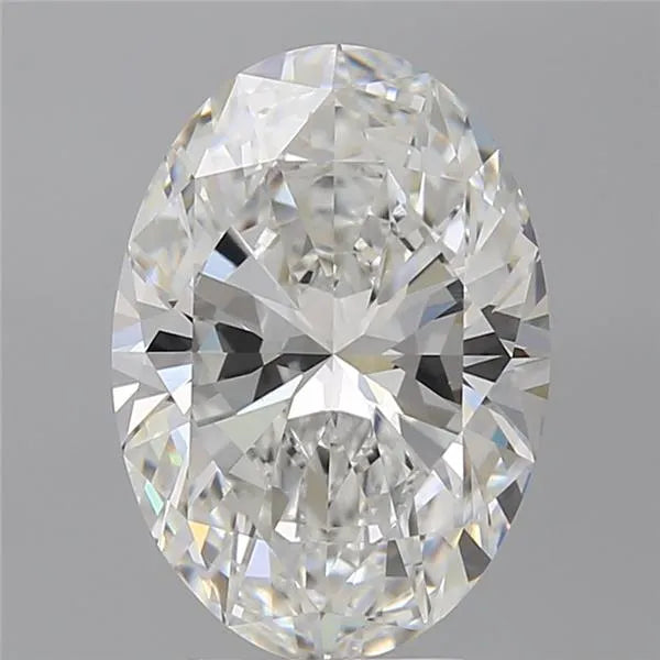 4.59ct Oval Lab Grown Diamond (Colour E, Clarity VVS2, IGI Certified)