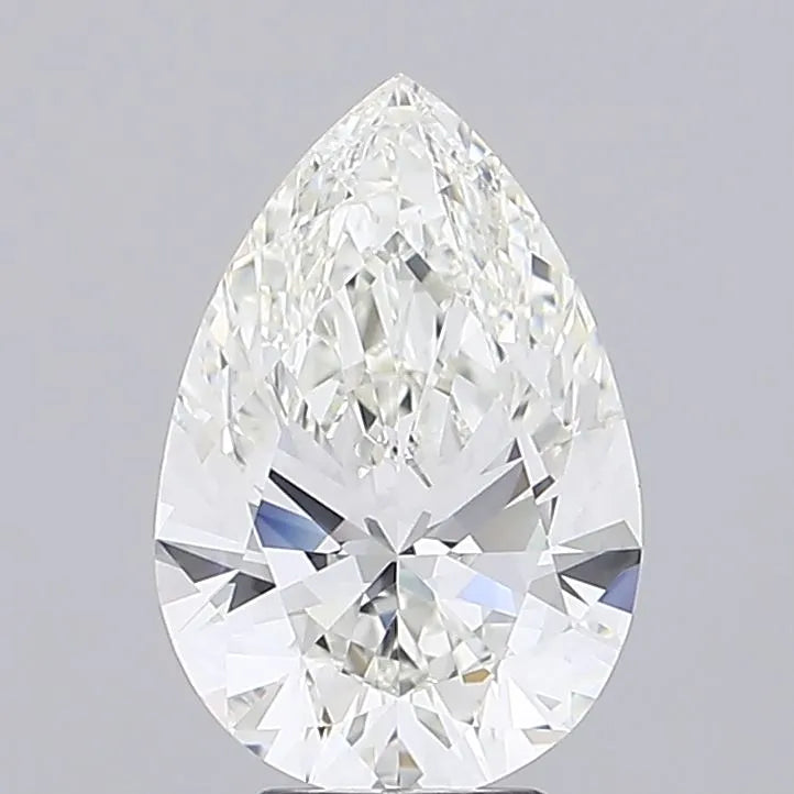 4.60ct Pear Lab Grown Diamond (Colour G, Clarity VVS1, IGI Certified)
