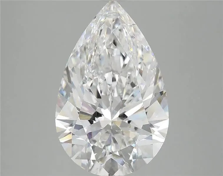 4.63ct Pear Lab Grown Diamond (Colour D, Clarity VVS2, IGI Certified)