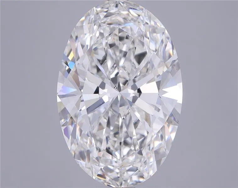 4.67ct Oval Lab Grown Diamond (Colour G, Clarity VS2, Cut EX, GIA Certified)
