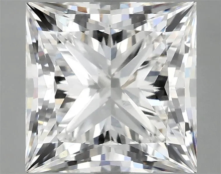 4.70ct Princess Lab Grown Diamond (Colour E, Clarity VVS2, IGI Certified)