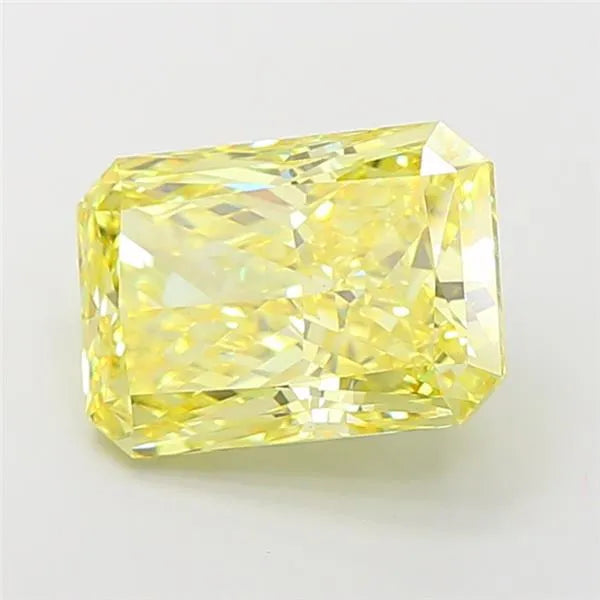 4.74ct Radiant Lab Grown Diamond (Colour Fancy Intense Yellow, Clarity VS1, IGI Certified)