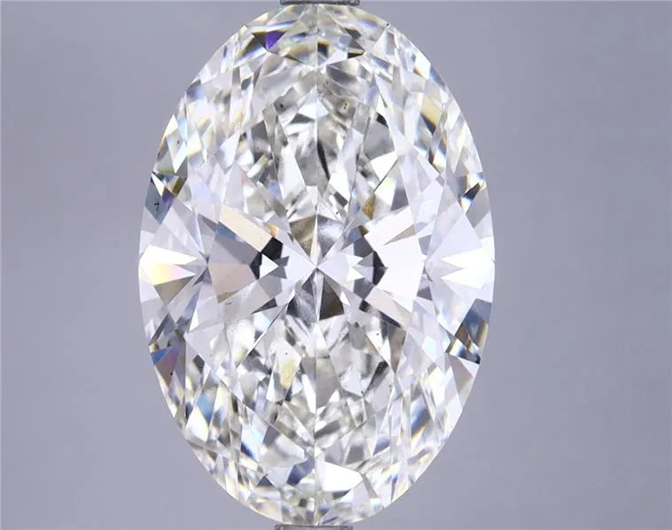 4.76ct Oval Lab Grown Diamond (Colour G, Clarity VS2, IGI Certified)