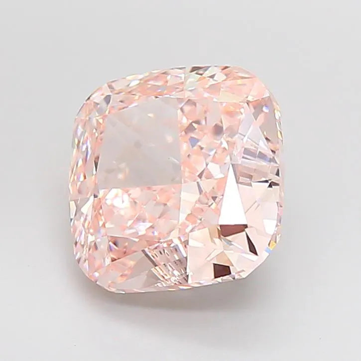 4.77ct Cushion modified Lab Grown Diamond (Colour Fancy Pink, Clarity VS1, IGI Certified)