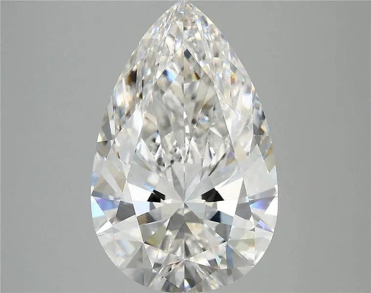 4.83ct Pear Lab Grown Diamond (Colour F, Clarity VVS2, IGI Certified)