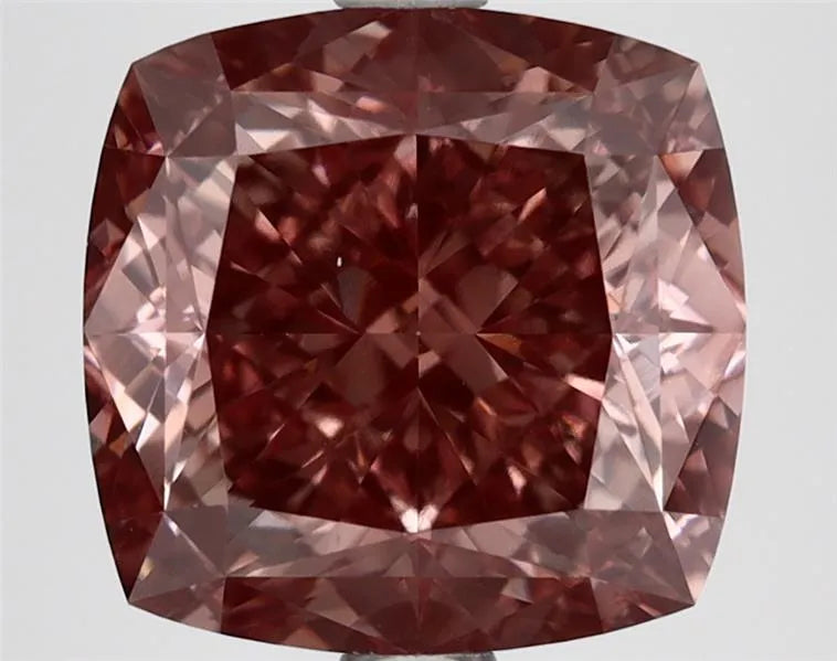 4.87ct Cushion modified Lab Grown Diamond (Colour Fancy Vivid Pink, Clarity VS1, IGI Certified)