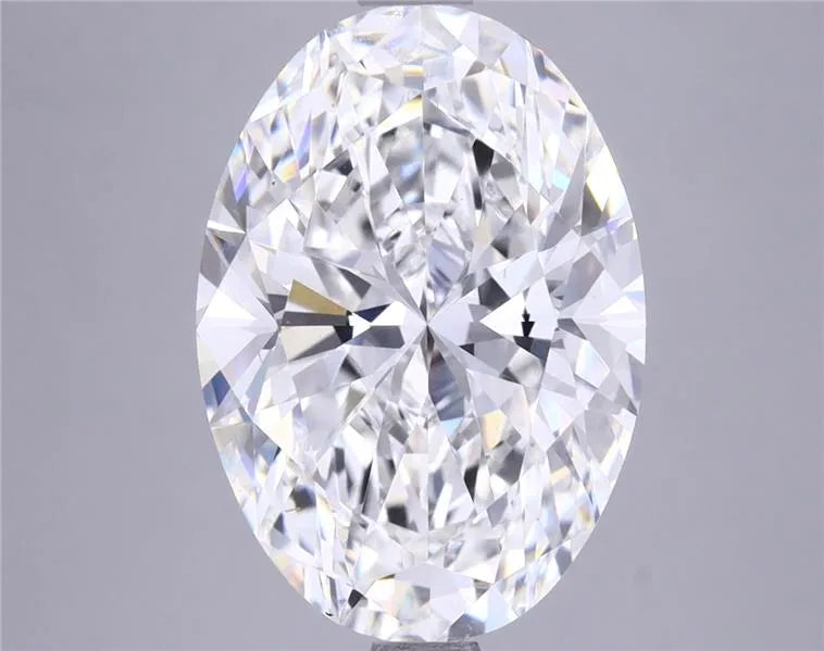 4.92ct Oval Lab Grown Diamond (Colour F, Clarity VVS2, Cut EX, IGI Certified)