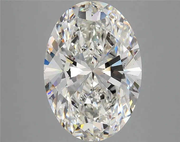 4.92ct Oval Lab Grown Diamond (Colour G, Clarity VS2, IGI Certified)