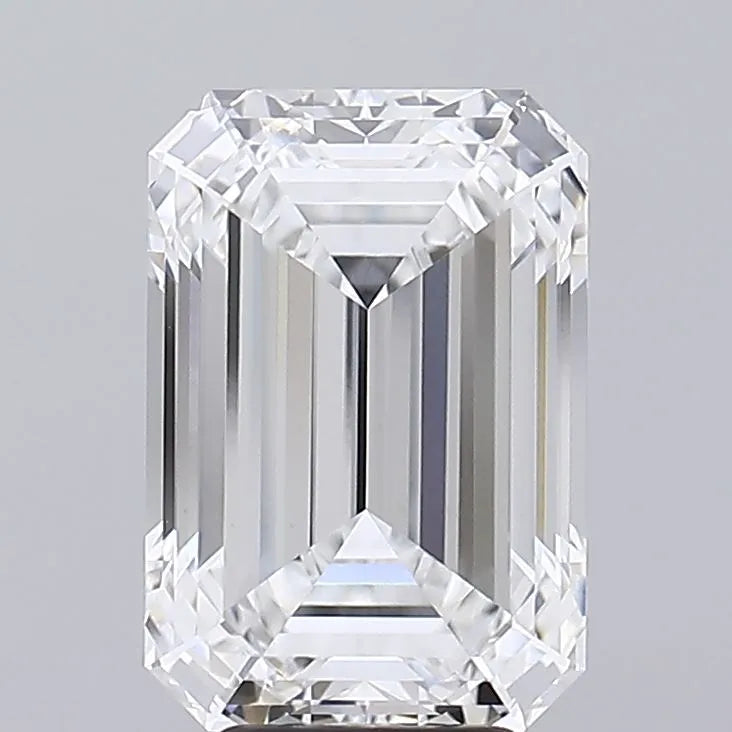 4.96ct Emerald Lab Grown Diamond (Colour E, Clarity VVS2, GIA Certified)