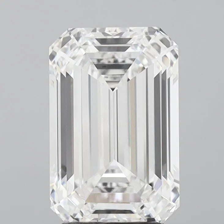 3.26ct Emerald Lab Grown Diamond (Colour D, Clarity VVS2, IGI Certified)