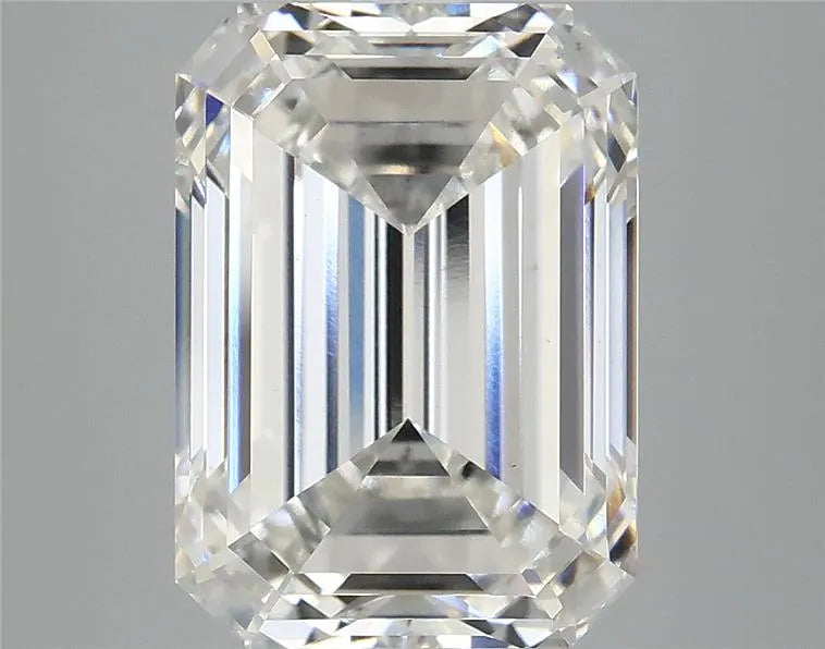 6.17ct Emerald Lab Grown Diamond (Colour G, Clarity VS1, IGI Certified)