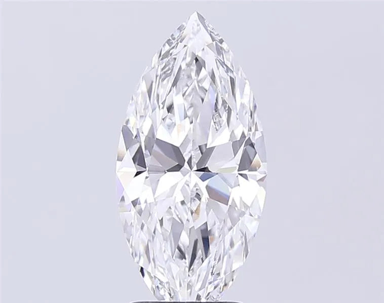 2.82ct Marquise Lab Grown Diamond (Colour E, Clarity VVS2, IGI Certified)