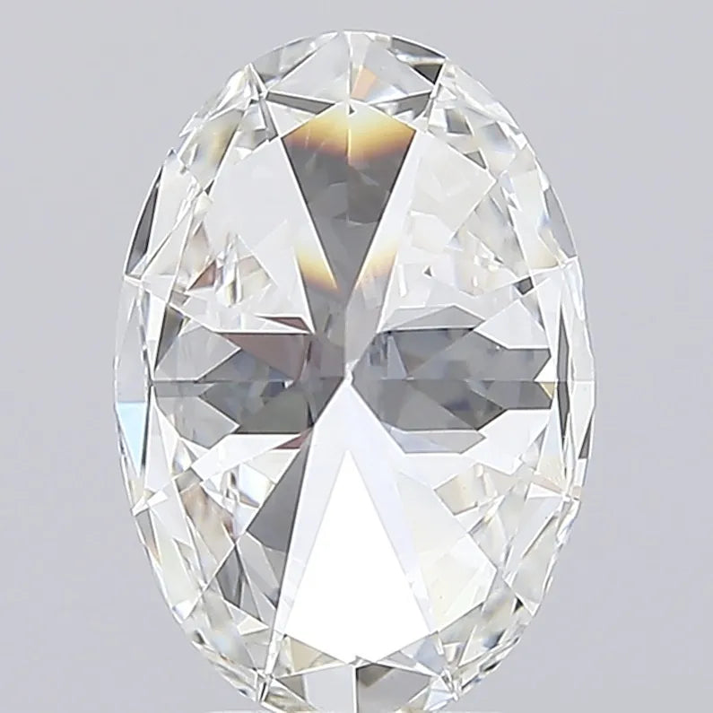 3.59ct Oval Lab Grown Diamond (Colour G, Clarity VVS2, IGI Certified)