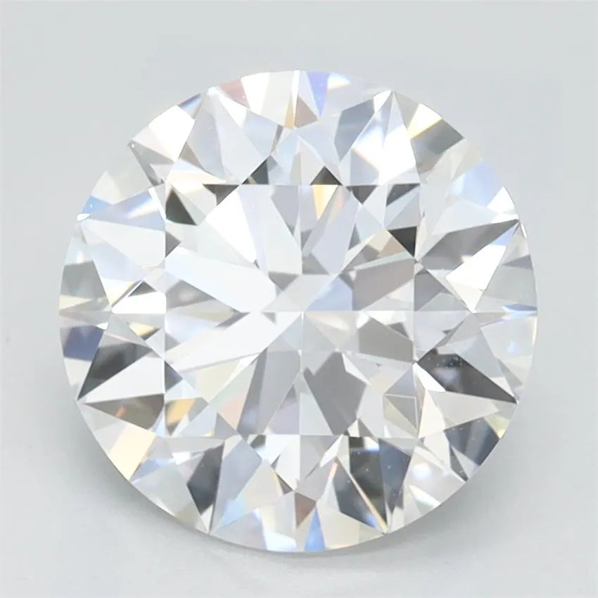 2.14ct Round Lab Grown Diamond (Colour D, Clarity VVS1, Cut ID, IGI Certified)