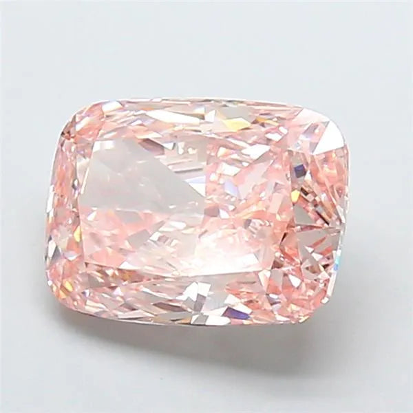 5.00ct Cushion modified Lab Grown Diamond (Colour Fancy Intense Pink, Clarity VS1, IGI Certified)