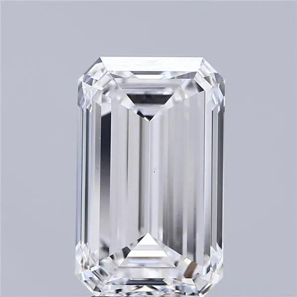 5.00ct Emerald Lab Grown Diamond (Colour D, Clarity VS1, IGI Certified)