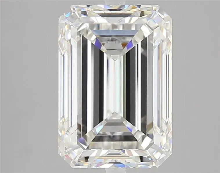 5.00ct Emerald Lab Grown Diamond (Colour F, Clarity VVS1, IGI Certified)