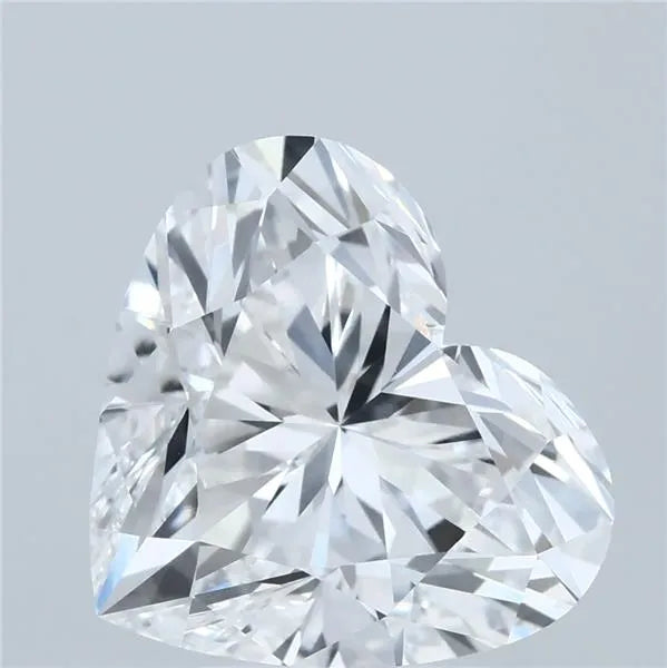 5.00ct Heart Lab Grown Diamond (Colour D, Clarity VVS2, IGI Certified)
