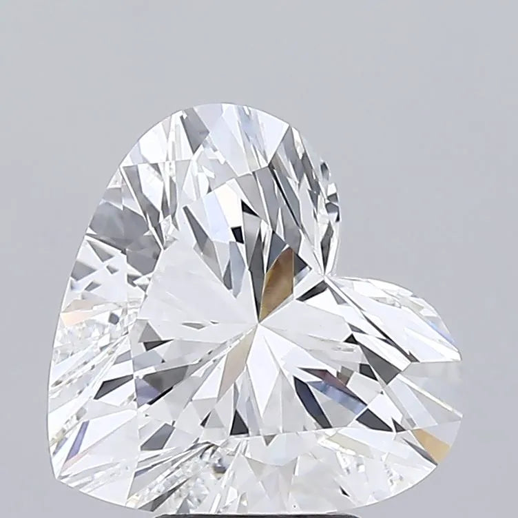 5.00ct Heart Lab Grown Diamond (Colour E, Clarity VS1, IGI Certified)
